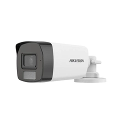 Câmera de vigilância 5 MP, lente 2.8mm, IR 40m, Luz branca 40m, Microfone - Hikvision - DS-2CE17K0T-LFS-2.8mm