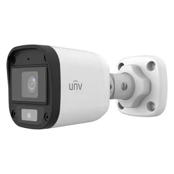 Câmera de vigilância 5MP WL 20m lente 2.8mm Microfone ColourHunter - UNV - UAC-B115-AF28-W