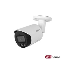 Câmera de vigilância IP 4MP lente 3.6mm Dual Light IR 30m WL 30m placa de microfone - Dahua - IPC-HFW2449S-S-IL-0360B