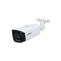 Câmera de vigilância IP, 5MP, lente 2.8mm, IR 30m, microfone e alto-falante embutidos, PoE - Dahua - IPC-HFW3549T1-AS-PV-0280B-S4