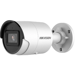 Câmera de vigilância IP, 8 MP, lente 2.8 mm, cartão SD, IR 40m, Áudio, AcuSense - Hikvision DS-2CD2086G2-I(U)