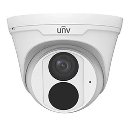 Câmera de vigilância IP 8MP lente 2.8mm IR 30m Microfone Easystar PoE - UNV IPC3618LE-ADF28K-G