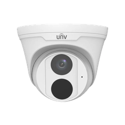 Câmera de vigilância IP série EasyStar, 5 Megapixels, lente 2.8 mm, IR 30M, Microfone, PoE - UNV IPC3615LE-ADF28K-G
