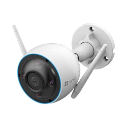 Câmera de vigilância IP Wi-Fi 4MP, lente 2.8mm, cor 24/7, IR 30M, Áudio bidirecional - EZVIZ CS-H3c-3K
