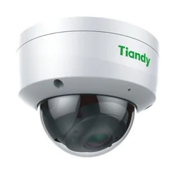 Caméra dôme IP Tiandy Starlight, 2MP FULL HD, 2.8mm, Objectif IR 30m, microphone, emplacement microSD, PoE, IP66, IK10 - TC-C32KS-I3EYMV4.1