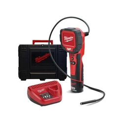 Caméra endoscopique Milwaukee M12 IC-201C S 9 mm x 0,914 m | 1 x 2 Ah batterie + chargeur | Dans une valise