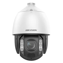 Câmera Hikvision IP PTZ 4MP, ColorVu, PoE, zoom óptico 12x, alarme, IR 150m, luz branca 50m, microfone, alto-falante - DS-2DE7A412MCG-EB