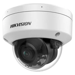 Caméra IP ColorVu Smart Hybrid Light 8MP, objectif 4mm, PoE, microphone, IR 30m, lumière blanche 30m - Hikvision DS-2CD2187G2H-LISU(4mm)(EF)