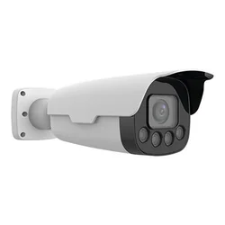 Caméra IP LPR, résolution 2 MP, objectif 4.7-47 mm, IK10, PoE, zoom motorisé, IR 50M, Starlight - UNV HC121-TS8CR-Z