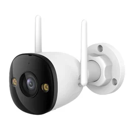 Caméra IP sans fil 5 MP, IR 30 m, Couleur, Wi-Fi 6, microphone, sirène, emplacement pour carte - IMOU Bullet 2E IPC-K3DP-5H0WF