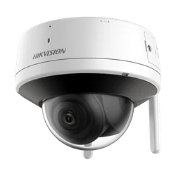 Câmera IP Wi-Fi HIKVISION, resolução 4.0MP, lente 2.8mm, Áudio bidirecional, SDCard, IR 30m - DS-2CV2141G2-IDW-2.8mm