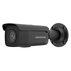 Camera supraveghere IP 6MP, lentila 2.8mm, IR 60m, AcuSense, Alarma, PoE, Microfon - Hikvision  DS-2CD2T66G2-2I (C) (Black)