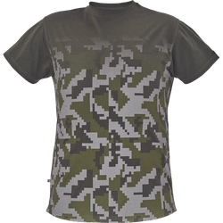 Camiseta NEURUM verde oliva escuro L