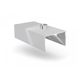 Campana tipo caja de pared POL-710 POLGAST POL-710 1000x1100