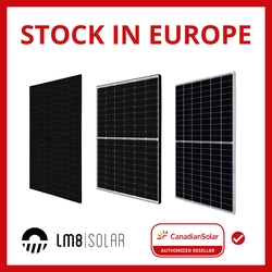 Canadian Solar 405W Helt sort, Køb solpaneler i Europa