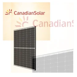 Canadian Solar CS6R-430T Svart ram