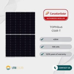 Canadian Solar TOPHiku6 CS6R-T 435W