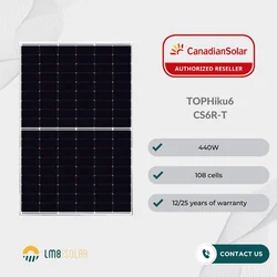 Canadian Solar TOPHiku6 CS6R-T 440W