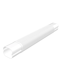 Canal flexible pour tuyaux de climatiseur Tecnosystemi, New-Line MF72-EXC 520x72x64 blanc