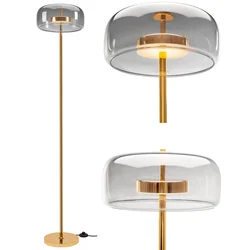 Candeeiro de pé LED APP749-1F Dourado