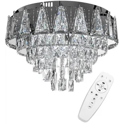 Candeeiro de Teto Plafond Cristal LED APP776-1C