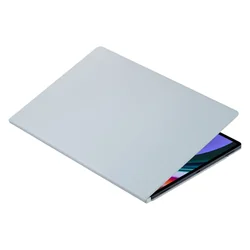 Capa com aba e suporte para Samsung Galaxy Tab S9 Ultra Smart Book Cover, branca
