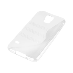 Capa Samsung Galaxy S5 transparente "S"