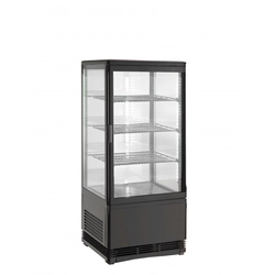 Capacitate vitrine frigorifice 78l Black Amitek Ak78ebn