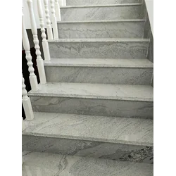 Carrelage escalier dur MAT 120x30 GRIS ovale