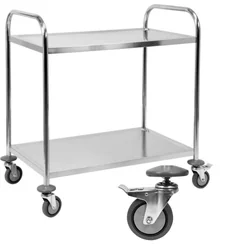 Carrello cameriere 2-Półkowy Yato Yg-09090 - Professionale e durevole