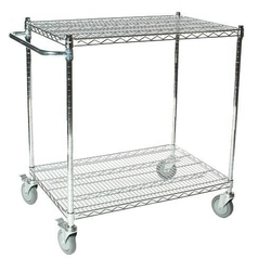 Carrello magazzino 2-półkowy 46x61x100 | GP-000224