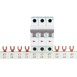 Carril para conectar dispositivos modulares Z-GV-16/1P-1TE