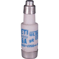 Cartucho fusible Eti-Polam D01 10A gR 400V D01UQ10A E14 (004311004)