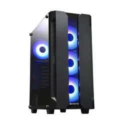 CASE MIDITOWER ATX W/O PSU/HUNTER TG GS-01B-OP CHIEFTEC