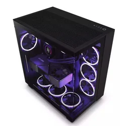 CASE MIDITOWER ATX ZONDER PSU/ZWART H9 FLOW NZXT