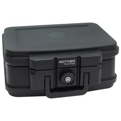 Caseta bani FireDataBox1 cheie 165x382X324mm negro