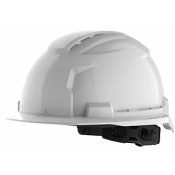 Casque de sécurité de travail Milwaukee BOLT100 blanc, ventilé