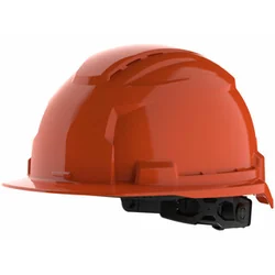 Casque de sécurité de travail Milwaukee BOLT100 orange, ventilé