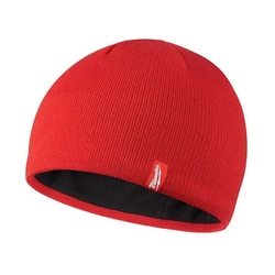 Casquette tricot rouge Milwaukee