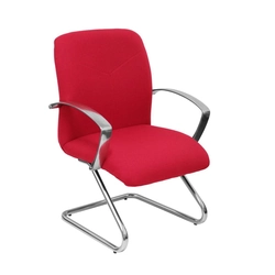 Caudete P&amp;C Chaise d'Accueil BALI350 Rouge