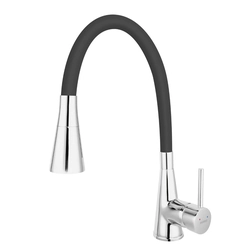 Sink faucet Ferro Zumba II, black, flexible