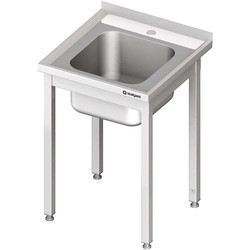 Stainless sink 60x60 | Stalgast