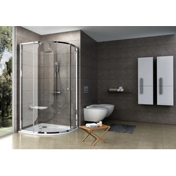 Ravak Pivot semi-circular shower cabin, PSKK3-90, glossy+transparent glass