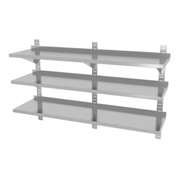 Adjustable hanging shelf, triple 1900 x 400 x 875 mm POLGAST 385194-3 385194-3