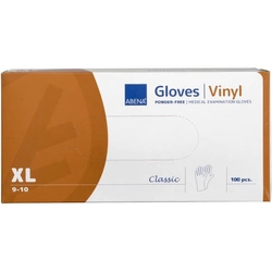 Vinyl gloves XL, without powder, 100pcs