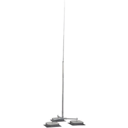 Free-standing mast on a tripod; h = 4000mm / OC / AL /