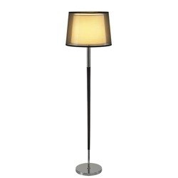 Floor lamp BISHADE E27 SLV 155652