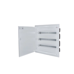Flush-mounted switchgear, metal door,IP40, ERP24-3