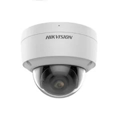 ColorVu IP Dome Surveillance Camera 2 Megapixels Lens 2.8mm PoE Card Slot Hikvision Microphone DS-2CD2127G2-SU28C