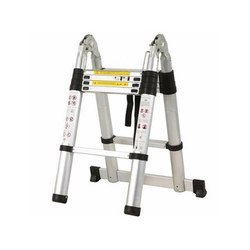 Ztrust two-part telescopic multi-purpose ladder 2 x 5 degrees | 3,2 m | Aluminum